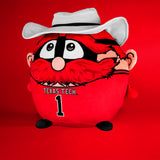 Sleep Squad Texas Tech Red Raiders Raider Red 12" Mascot Kiri Cloud Plushie