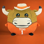 Sleep Squad Texas Longhorns Hook 'Em 12" Mascot Kiri Cloud Plushie