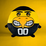Sleep Squad Iowa Hawkeyes Herky the Hawk 12" Mascot Kiri Cloud Plushie