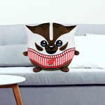 Sleep Squad Wisconsin Badgers Bucky Badger 12" Mascot Kiri Cloud Plushie