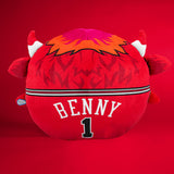 Sleep Squad Chicago Bulls Benny the Bull 12" Mascot Kiri Cloud Plushie