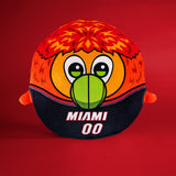 Sleep Squad Miami Heat Burnie 12" Mascot Kiri Cloud Plushie