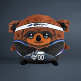 Sleep Squad Utah Jazz "Jazz Bear" 12" Mascot Kiri Cloud Plushie (Statement Uniform)