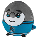 Sleep Squad San Jose Sharks SJ Sharkie 12" Mascot Kiri Cloud Plushie