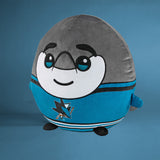 Sleep Squad San Jose Sharks SJ Sharkie 12" Mascot Kiri Cloud Plushie