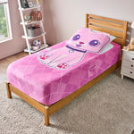 ZippySack Twin Bed Zip-Up Bedding – Cat