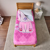 ZippySack Twin Bed Zip-Up Bedding – Cat
