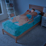 ZippySack Twin Bed Zip-Up Bedding – Dino