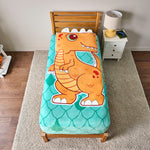 ZippySack Twin Bed Zip-Up Bedding – Dino