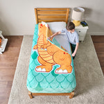 ZippySack Twin Bed Zip-Up Bedding – Dino