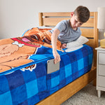 ZippySack Twin Bed Zip-Up Bedding – Dog