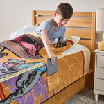 ZippySack Twin Bed Zip-Up Bedding – Jurassic Park