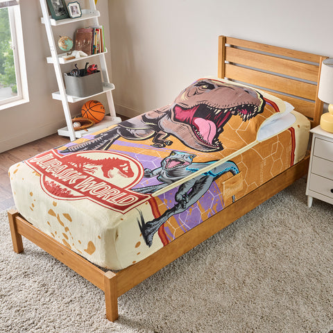 ZippySack Twin Bed Zip-Up Bedding – Jurassic Park