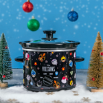 Uncanny Brands Disney Villains 2-Qt Slow Cooker