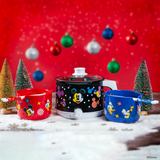 Uncanny Brands Disney Mickey Mouse Hot Pot with Ramen Bowls