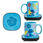 Uncanny Brands Disney Stitch 12oz Mug with Warmer