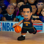 Bleacher Creatures Atlanta Hawks Trae Young 10" Plush Figure (Black Uniform)