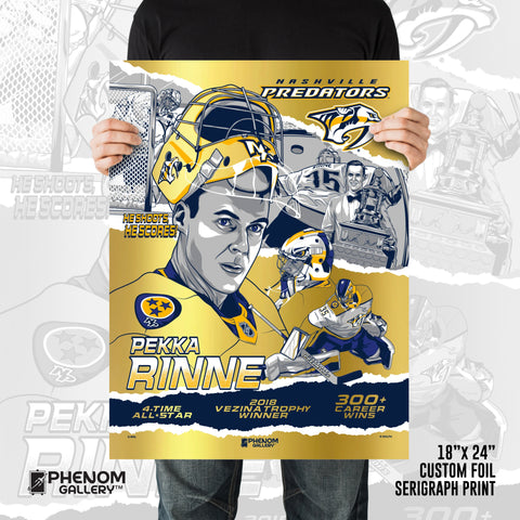 Phenom Gallery Custom 18"x24" Foil Serigraph Print