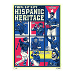 Phenom Gallery Tampa Bay Rays Hispanic Appreciation 18"x24" Deluxe Framed Serigraph