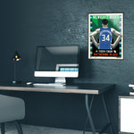 Phenom Gallery Milwaukee Bucks City Edition 18" x 24" Deluxe Framed Serigraph