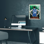 Phenom Gallery Milwaukee Bucks City Edition 18" x 24" Serigraph