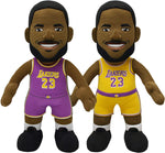 Bleacher Creatures Los Angeles Lakers Bundle: LeBron James 10" Plush Figures