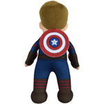 Bleacher Creatures Marvel Plush Figure Bundle: Captain America & Black Panther Figures