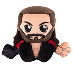 Bleacher Creatures WWE Seth Rollins Bundle: 10" Plush Figure & Kuricha Plushie