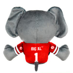 Bleacher Creatures Al the Elephant Mascot Bundle- 10" Plush Figure & Kuricha Plushie