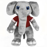 Bleacher Creatures Al the Elephant Mascot Bundle- 10" Plush Figure & Kuricha Plushie