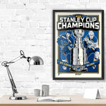 Phenom Gallery St. Louis Blues 2019 Stanley Cup Champions 18" x 24" Serigraph