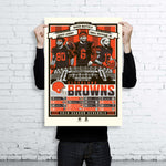 Phenom Gallery Cleveland Browns '19 Season 18" x 24" Serigraph