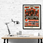 Phenom Gallery Cleveland Browns '19 Season 18" x 24" Serigraph