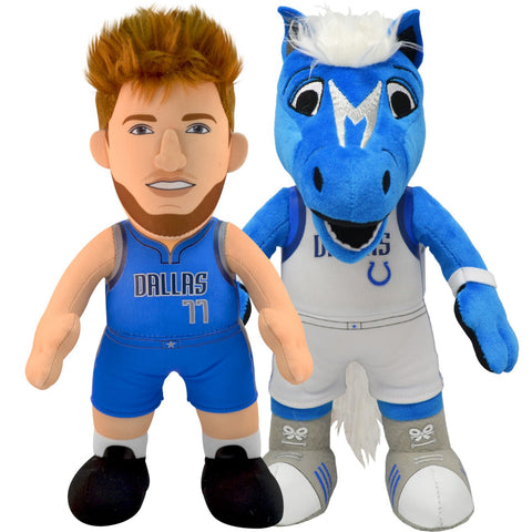 Bleacher Creatures Dallas Mavericks Bundle: Champs and Luka Doncic 10" Plush Figures