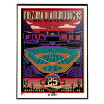 Phenom Gallery Arizona Diamondbacks 25th Anniversary 18" x 24" Serigraph