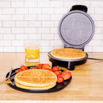 Uncanny Brands Star Wars Halo Death Star Waffle Maker