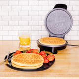 Uncanny Brands Star Wars Halo Death Star Waffle Maker