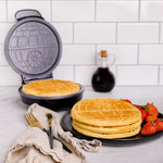 Uncanny Brands Star Wars Halo Death Star Waffle Maker