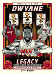 Phenom Gallery Miami Heat Dwyane Wade Legacy - Last Game Serigraph (Printer Proof)