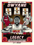 Phenom Gallery Miami Heat Dwyane Wade Legacy - Last Game Serigraph (Printer Proof)