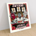 Phenom Gallery Miami Heat Dwyane Wade Legacy - Last Game Serigraph (Printer Proof)
