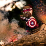 Bleacher Creatures Marvel Captain America (Sam Wilson) 10" Plush Figure