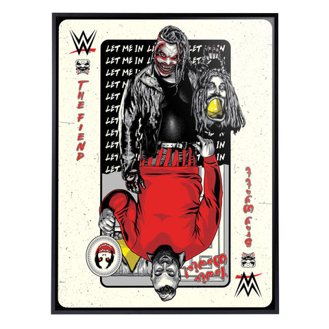Phenom Gallery WWE Bray Wyatt " The Fiend " 18" x 24" Deluxe Framed Serigraph