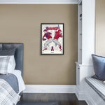 Phenom Gallery LA Angels Shohei Ohtani 18" x 24" Deluxe Frame Serigraph Print