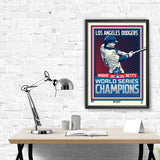 Phenom Gallery Los Angeles Dodgers Mookie Betts 2020 World Series Champs Print