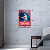 Phenom Gallery Los Angeles Dodgers Corey Seager 2020 World Series Champs Deluxe Framed Print