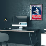 Phenom Gallery Los Angeles Dodgers Corey Seager 2020 World Series Champs Deluxe Framed Print