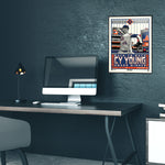 Phenom Gallery New York Mets Jacob DeGrom Back To Back Cy Young 18" x 24" Serigraph