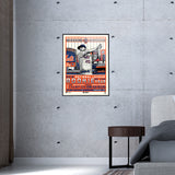 Phenom Gallery New York Mets Pete Alonso 2019 Rookie of the Year Deluxe Framed Serigraph Print