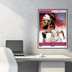 Phenom Gallery Philadelphia Phillies Bryce Harper & Aaron Nola Limited Edition Deluxe Framed Serigraph